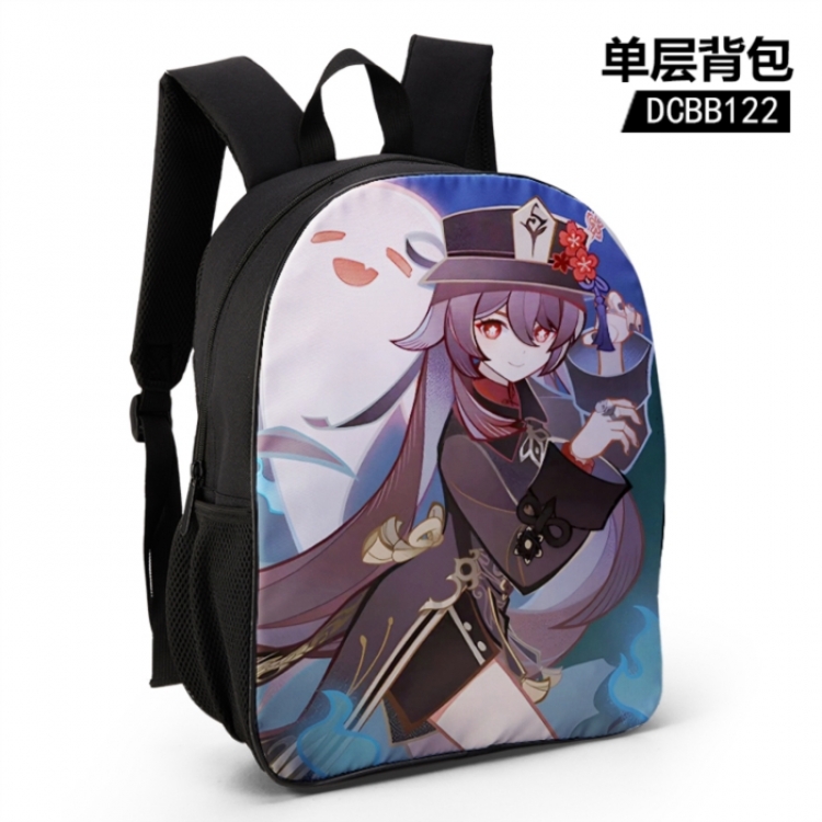 Genshin Impact Single layer backpack for gaming