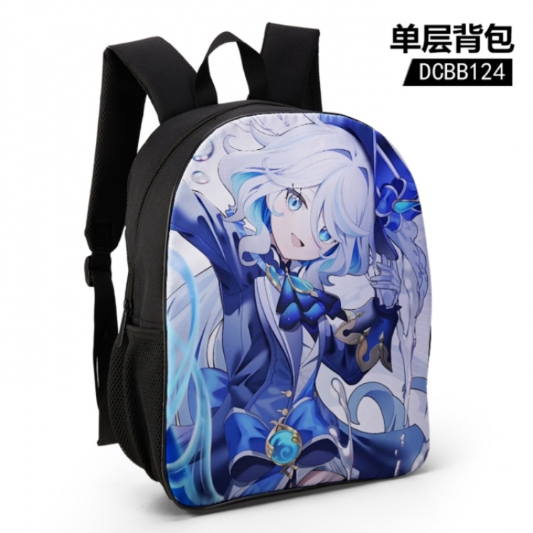 Genshin Impact Single layer backpack for gaming
