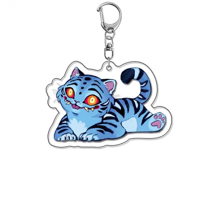 K-Pop Demon Hunters Anime Acrylic Keychain Charm price for 5 pcs