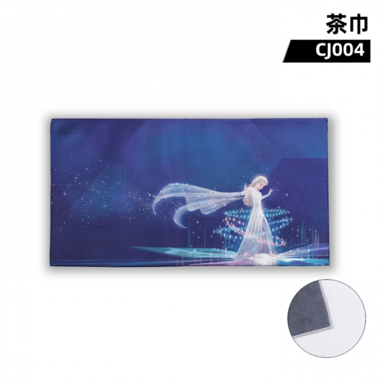 Frozen Film television anime  tea towel