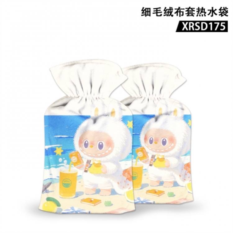 Labubu Trendy play fine woolen hot water bag