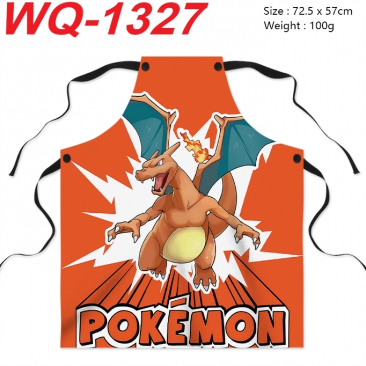 Pokemon Anime full-color printed apron 72.5x57cm