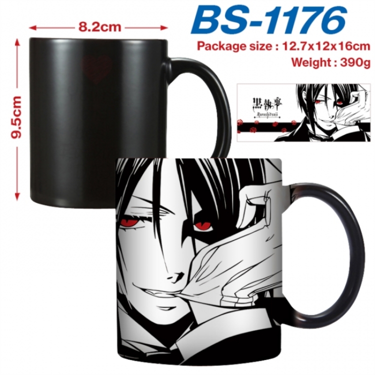 Kuroshitsuji  Anime high-temperature color-changing printing ceramic mug 400ml