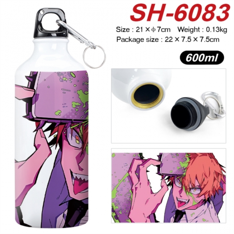 Chainsaw Man Anime print sports kettle aluminum kettle water cup 600ml 21x7cm