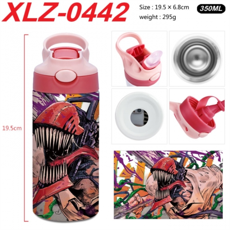 Chainsaw Man 304 stainless steel portable insulated cup 19.5X6.8CM 350ml