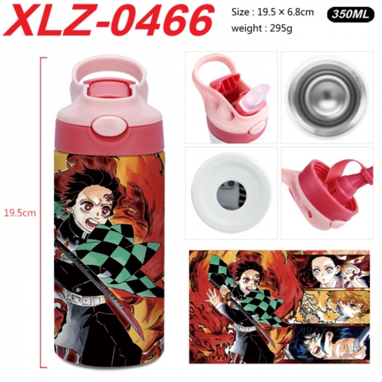 Demon Slayer Kimets 304 stainless steel portable insulated cup 19.5X6.8CM 350ml