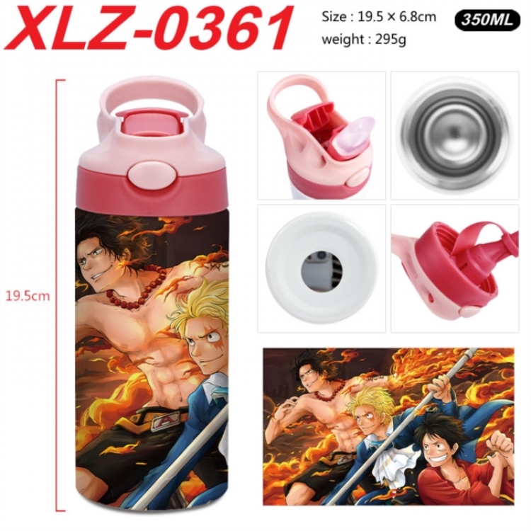 One Piece 304 stainless steel portable insulated cup 19.5X6.8CM 350ml