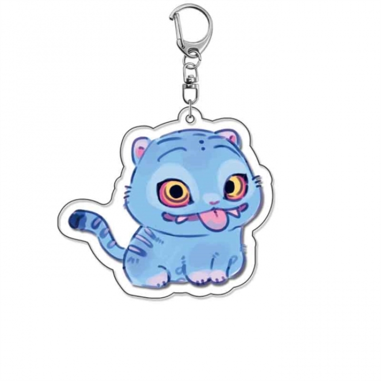 K-Pop Demon Hunters Anime Acrylic Keychain Charm price for 5 pcs