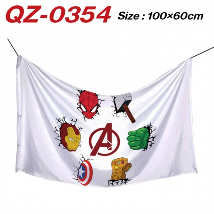 Marvel Anime Full Color Watermark Printing Banner 100X60CM