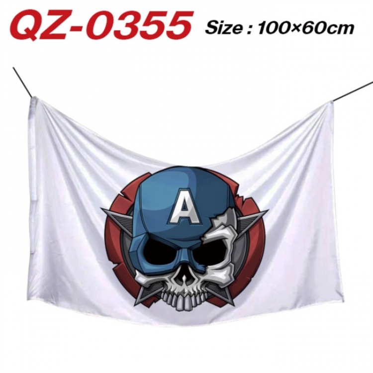Marvel Anime Full Color Watermark Printing Banner 100X60CM