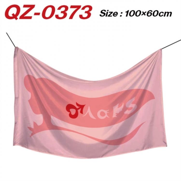 sailormoon Anime Full Color Watermark Printing Banner 100X60CM
