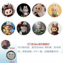 Labubu Anime round scrub film ...