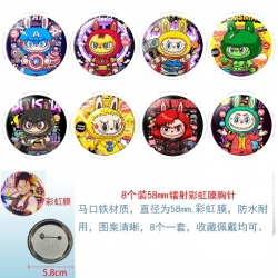 Labubu Anime Circular laser ra...