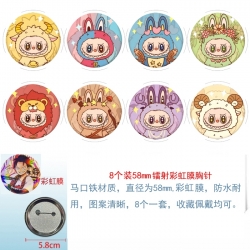 Labubu Anime Circular laser ra...