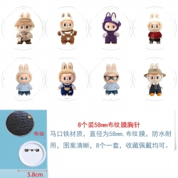 Labubu Anime Round cloth film ...