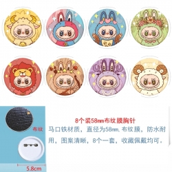 Labubu Anime Round cloth film ...