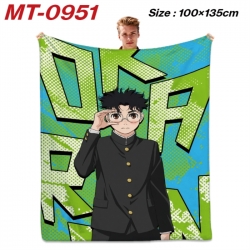 DANDADAN Anime flannel blanket...