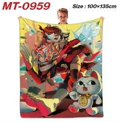 DANDADAN Anime flannel blanket...