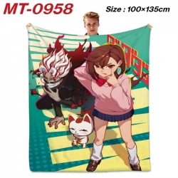 DANDADAN Anime flannel blanket...