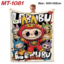 Labubu Anime flannel blanket a...