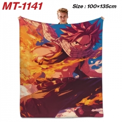 Fairy tail Anime flannel blank...