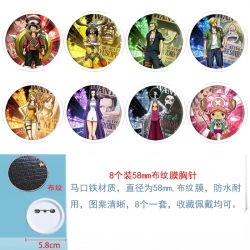 One Piece Anime Round cloth fi...