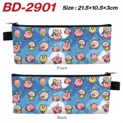 Kirby Anime PU Leather Zipper ...