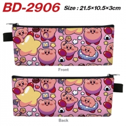 Kirby Anime PU Leather Zipper ...