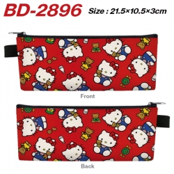 Sanrio Anime PU Leather Zipper...