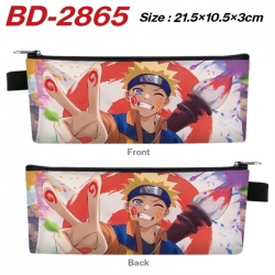 Naruto Anime PU Leather Zipper...