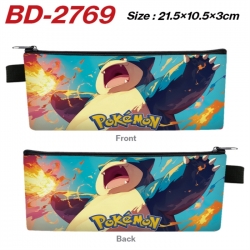 Pokemon Anime PU Leather Zippe...