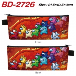 Among us Anime PU Leather Zipp...