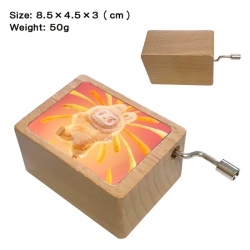 Labubu Anime printed wooden mu...