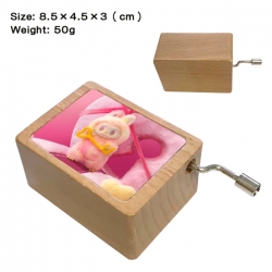 Labubu Anime printed wooden mu...