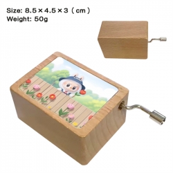 Labubu Anime printed wooden mu...