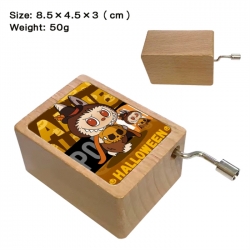 Labubu Anime printed wooden mu...