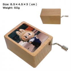 Labubu Anime printed wooden mu...