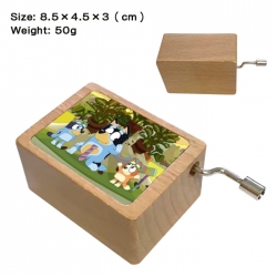 Bluey Anime printed wooden mus...