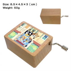 Bluey Anime printed wooden mus...