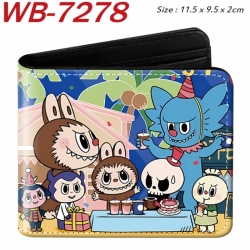 Labubu Animation color PU leat...