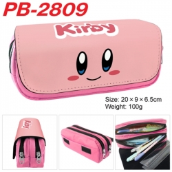 Kirby Anime double-layer pu le...