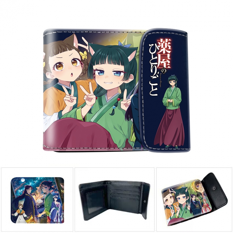 The Apothecary Diaries Horizontal concealed wallet short wallet 12x10x2CM