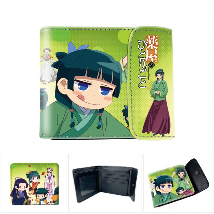 The Apothecary Diaries Horizontal concealed wallet short wallet 12x10x2CM