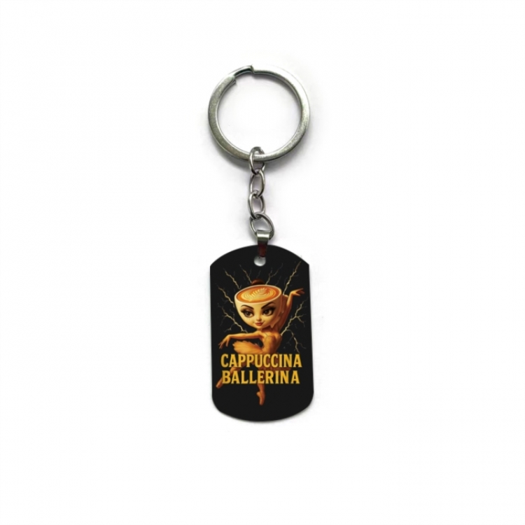 Italian-Brainrot Anime double-sided full-color printed keychain price for 5 pcs