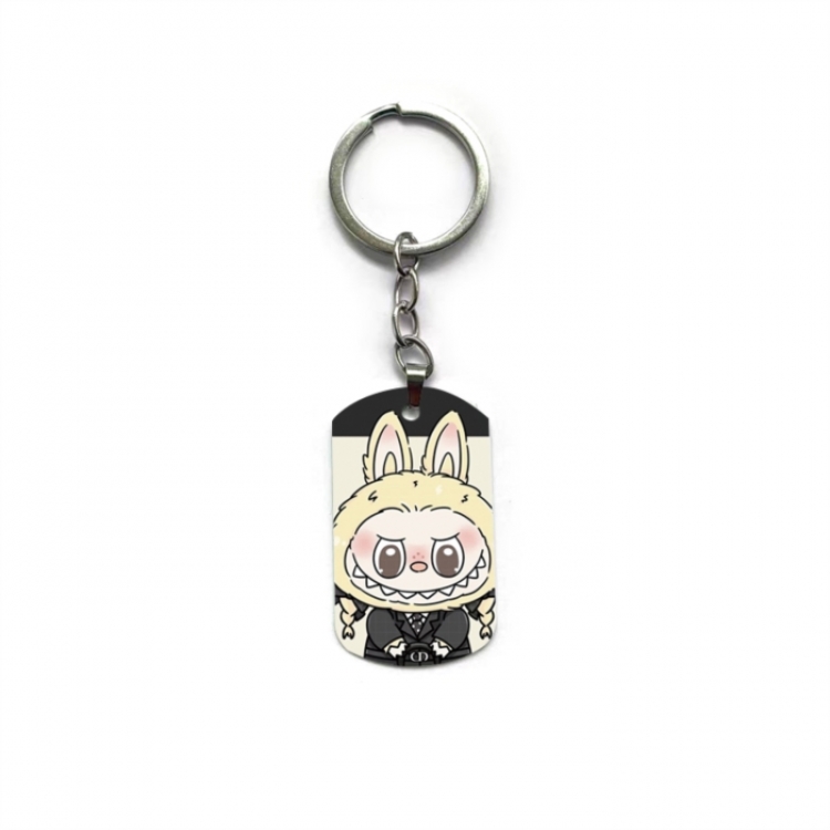 Labubu Anime double-sided full-color printed keychain price for 5 pcs