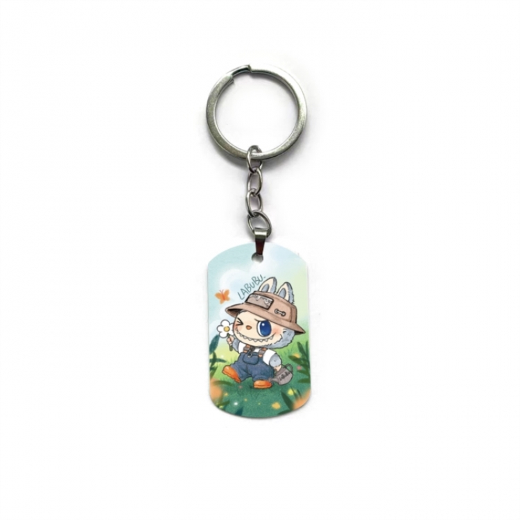 Labubu Anime double-sided full-color printed keychain price for 5 pcs