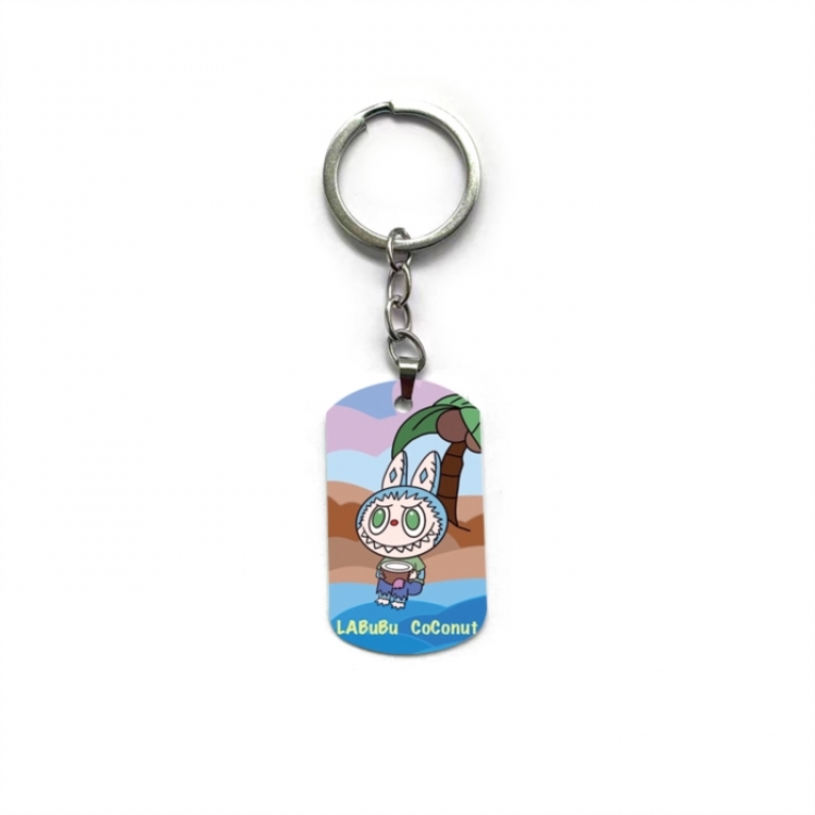 Labubu Anime double-sided full-color printed keychain price for 5 pcs