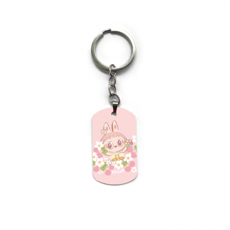 Labubu Anime double-sided full-color printed keychain price for 5 pcs