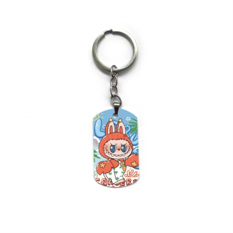Labubu Anime double-sided full-color printed keychain price for 5 pcs