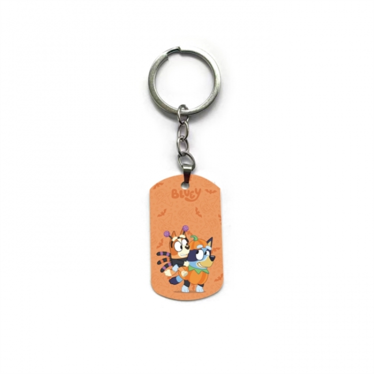 Bluey Anime double-sided full-color printed keychain price for 5 pcs